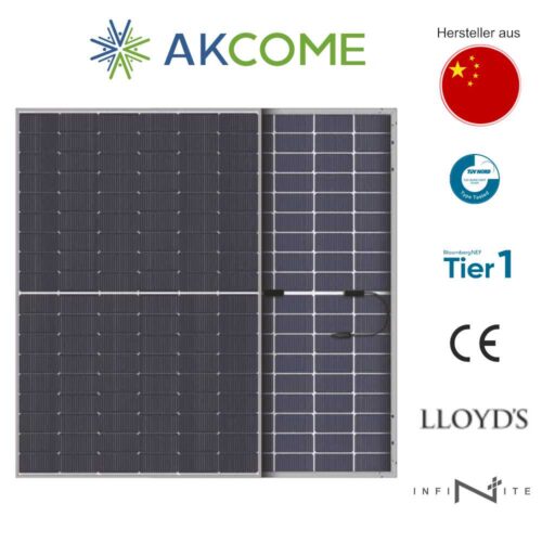 Akcome PV-Modul N-Type TopCon 440W TIER1 BAETZ Energy