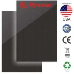 PV-Modul MySolar USA A&X N-Type TopCon 450 W Glas-Glas all Black BAETZ Energy