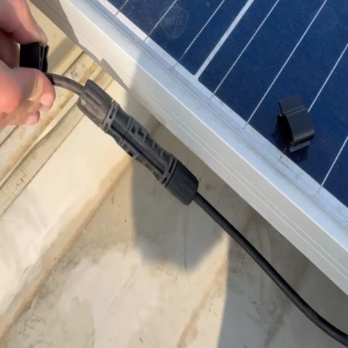 MTI Solarkabelklemme Stringklemme für die Kabelführung Montage